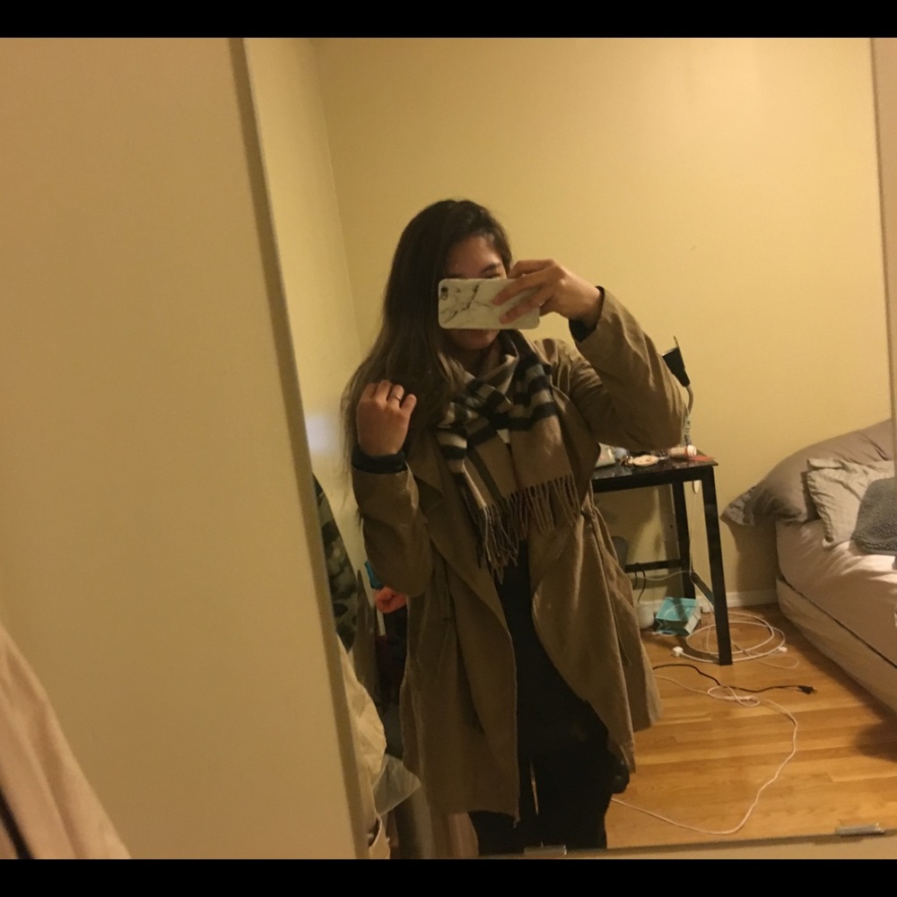 Beige light jacket